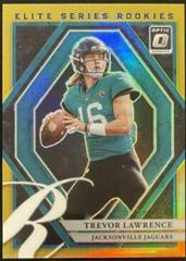 Trevor Lawrence [Gold] Football Cards 2021 Panini Donruss Optic Elite Series Rookies Prices