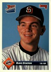 Dave Staton #325 Baseball Cards 1992 Leaf Prices