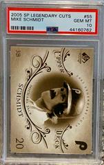 Mike Schmidt Baseball Cards 2005 SP Legendary Cuts Prices