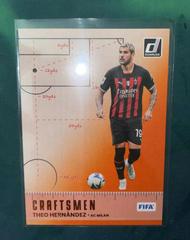 Theo Hernandez [Orange] #1 Soccer Cards 2022 Panini Donruss Craftsmen Prices
