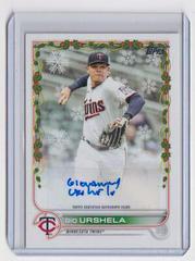 Gio Urshela #WHA-GU Baseball Cards 2022 Topps Holiday Autographs Prices
