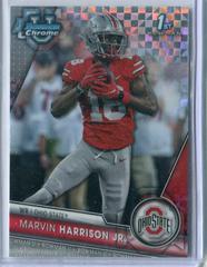 Marvin Harrison Jr. [Xfractor] #100 Football Cards 2023 Bowman Chrome University Prices