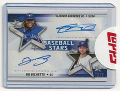 Vladimir Guerrero Jr. , Bo Bichette #BSDA-GJB Baseball Cards 2022 Topps Baseball Stars Dual Autographs Prices