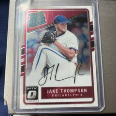 Jake Thompson Baseball Cards 2017 Panini Donruss Optic Rated Rookie Signatures Prices