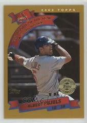 Albert Pujols [Home Team Advantage] #719 Baseball Cards 2002 Topps Prices