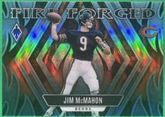 Jim McMahon [Teal] #FF-9 Football Cards 2023 Panini Phoenix Fire Forged Prices