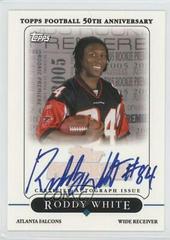 Roddy White #RP-RW Football Cards 2005 Topps Rookie Premiere Autograph Prices
