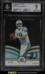 Peyton Manning [Black] #39 Football Cards 2005 Upper Deck Reflections Prices
