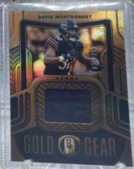 David Montgomery Football Cards 2022 Panini Gold Standard Gear Prices