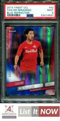 Takumi Minamino [Blue Refractor] Soccer Cards 2019 Finest UEFA Champions League Prices