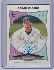 Craig Biggio [Black] #AC-CB Baseball Cards 2023 Topps Brooklyn Collection Autographs Prices