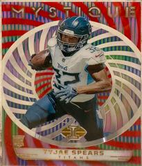 Tyjae Spears [Red] #38 Football Cards 2023 Panini Illusions Mystique Prices