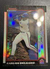 Carlos Delgado #269 Baseball Cards 1999 Bowman Chrome International Prices