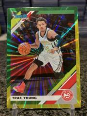 Trae Young [Green, Yellow Laser] Basketball Cards 2019 Panini Donruss Prices