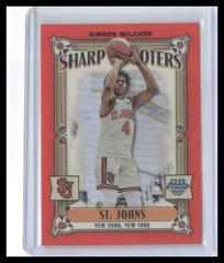 Simeon Wilcher [Orange] #SS-20 Basketball Cards 2023 Bowman Chrome University Sharp Shooters Prices