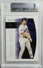 David Ross #212 Baseball Cards 2002 SP Authentic Prices