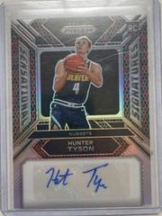 Hunter Tyson [Snakeskin Primzs] #15 Basketball Cards 2023 Panini Prizm Sensational Signature Prices
