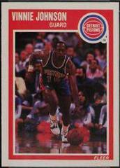 Vinnie Johnson #47 Basketball Cards 1989 Fleer Prices