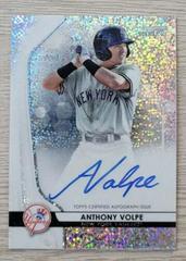 Anthony Volpe [Speckle Refractor] Baseball Cards 2020 Bowman Sterling Prospect Autographs Prices