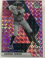 Aaron Judge [Pink Camo Mosaic] #135 Baseball Cards 2021 Panini Mosaic Prices