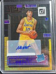 Max Christie [Signature Choice Black Gold] #234 Basketball Cards 2022 Panini Donruss Prices