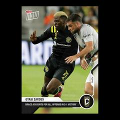 Gyasi Zardes #148 Soccer Cards 2021 Topps Now MLS Prices