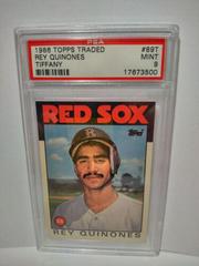 Rey Quinones Baseball Cards 1986 Topps Traded Tiffany Prices