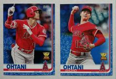 Shohei Ohtani [Blue] #600 Baseball Cards 2019 Topps Mini Prices