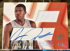 Joe Johnson [Signed Jersey Red] Basketball Cards 2001 Spx Prices