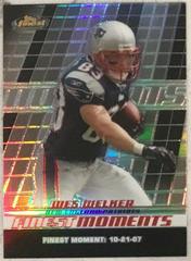 Wes Welker [Black Refractor] #FM-WW Football Cards 2008 Topps Finest Moments Prices