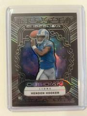 Hendon Hooker [Yellow Electric Etch] #5 Football Cards 2023 Panini Obsidian Supernova Prices