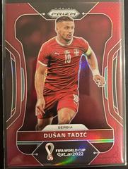 Dusan Tadic [Maroon] Soccer Cards 2022 Panini Prizm World Cup Prices