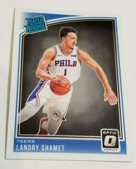 Landry Shamet #158 Basketball Cards 2018 Panini Donruss Optic Prices