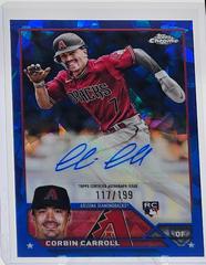 Corbin Carroll #USA-CC Baseball Cards 2023 Topps Chrome Update Sapphire Autographs Prices