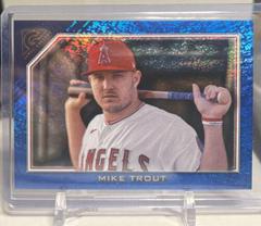 Mike Trout [Blue Pattern] #100 Baseball Cards 2022 Topps Gallery Prices