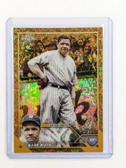 Babe Ruth [Mini Diamond Gold] #3 Baseball Cards 2023 Topps Gilded Collection Prices