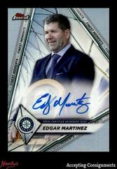Edgar Martinez Baseball Cards 2022 Topps Finest Moments Autographs Prices