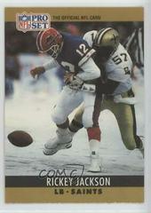 Rickey Jackson #214 Football Cards 1990 Pro Set FACT Cincinnati Prices