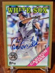 Carlton Fisk #88BA-CF Baseball Cards 2023 Topps Silver Pack 1988 35th Anniversary Autographs Prices