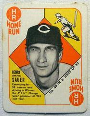 Hank Sauer #49 Baseball Cards 1951 Topps Blue Back Prices