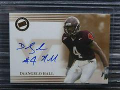 DeAngelo Hall [Gold] Football Cards 2004 Press Pass Autograph Prices