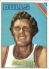 John Block Basketball Cards 1975 Topps Prices