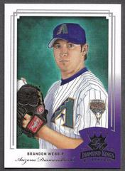 Brandon Webb #179 Baseball Cards 2003 Donruss Diamond Kings Prices