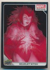 Scarlet Witch #45 Marvel 2023 Upper Deck Platinum Prices