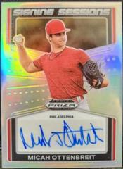 Micah Ottenbreit #SS-MO Baseball Cards 2022 Panini Prizm Draft Picks Signing Sessions Prices