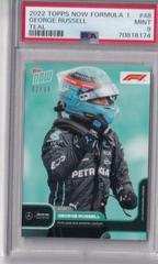 George Russell [Teal] #48 Racing Cards 2022 Topps Now Formula 1 Prices