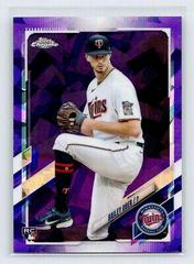 Bailey Ober [Purple] #US84 Baseball Cards 2021 Topps Chrome Update Sapphire Prices