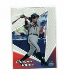 Chipper Jones [Pattern 22] #16A Baseball Cards 1999 Topps Tek Prices