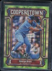 George Brett [Green] #CT15 Baseball Cards 2023 Panini Donruss Cooperstown Prices