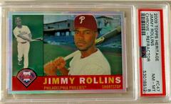 Jimmy Rollins [Refractor] Baseball Cards 2009 Topps Heritage Chrome Prices